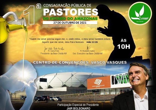 Base Cristã recebe o presidente Jair Bolsonaro