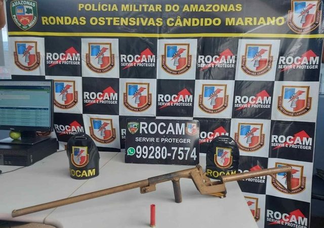 Homem ‘endiabrado’ é preso após ameaçar vizinhos no Amazonas