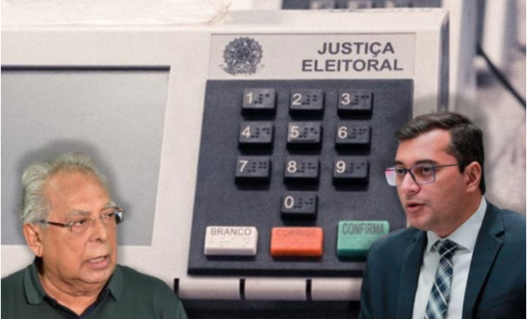 Wilson Lima e Amazonino estão tecnicamente empatados, aponta pesquisa espontânea da Big Data