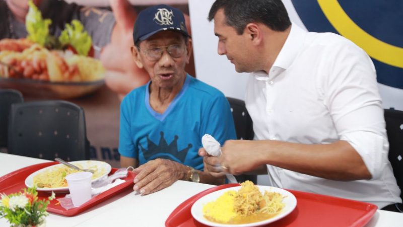 ‘Prato Cheio’ do Parque Mauá é inaugurado por Wilson Lima