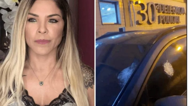 Carro de vereadora Verônica Costa é atingido por tiros em tentativa de assalto