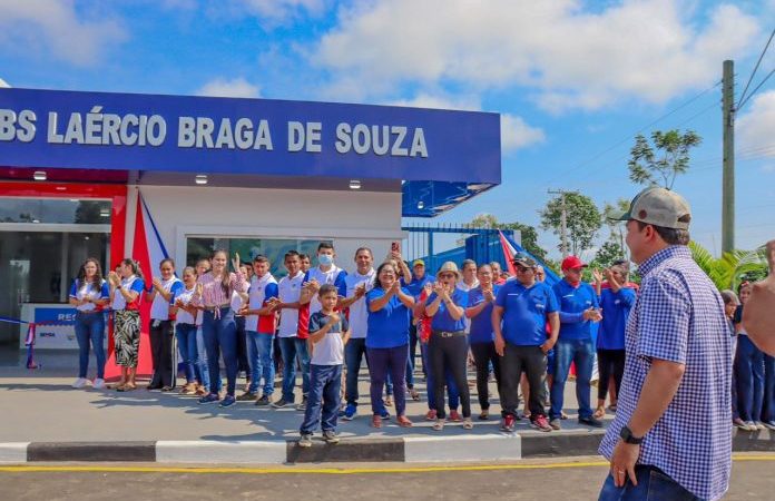 Prefeito Keitton Pinheiro inaugura UBS na Vila Itapéua, zona rural de Coari