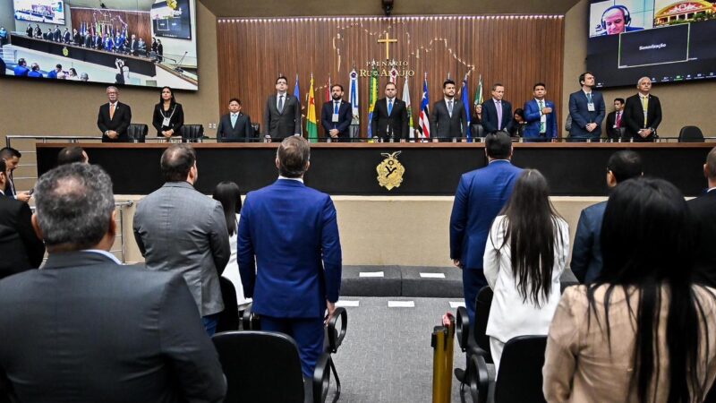 Presidente Roberto Cidade defende recuperação da BR-319 na 2ª Reunião Ampliada do Colegiado de Deputadas e Deputados do Parlamento Amazônico